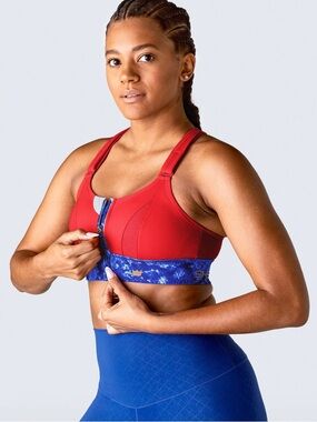 SHEFIT Ultimate Sports Bra - High Impact - Flame Red